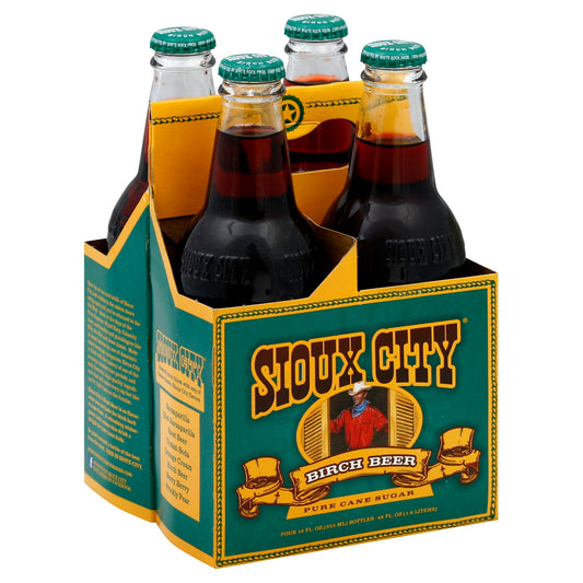 Sioux City Soda Birch Beer 48 FO (Pack of 6)