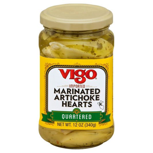 Vigo Artichoke Heart Marinated 12 oz (Pack of 12)