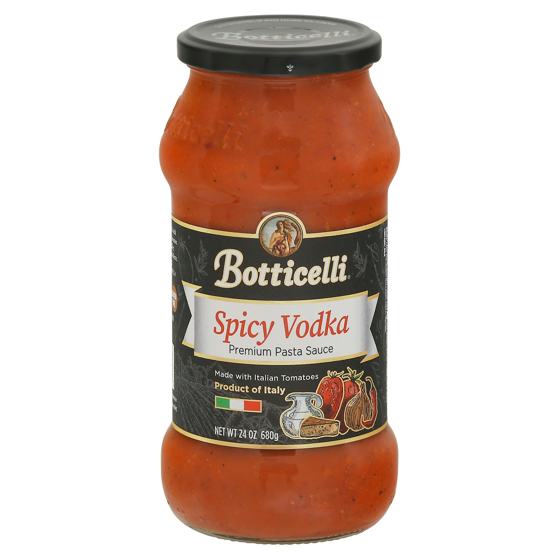 Botticelli Foods Llc Sauce Spicy Vodka 24 oz (Pack of 6)