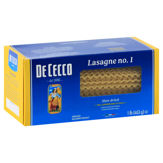 De Cecco Pasta Lasagne 16 oz (Pack of 12)