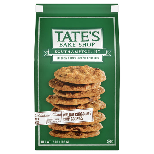 Tates Cookie Walnut Chocolate Chip 7 oz (Pack of 6)