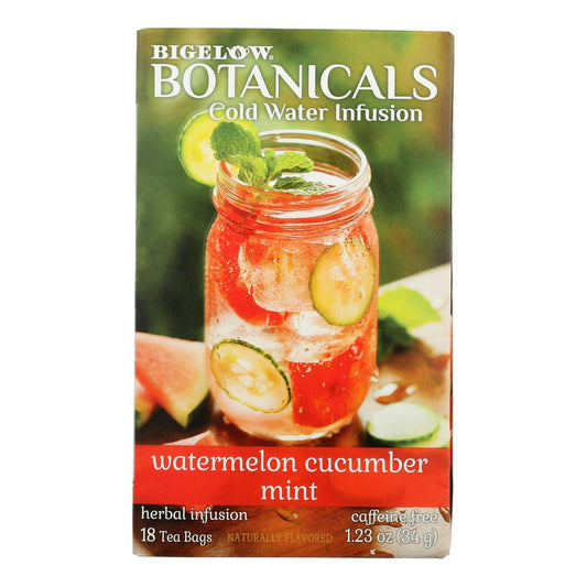 Bigelow Botanicals - Tea Wtrmelon Cuc Mint - 18 BAG (Pack of 6)