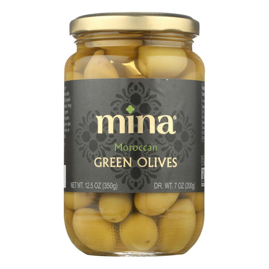 Mina Green Olives - 12.5oz (Pack of 6)