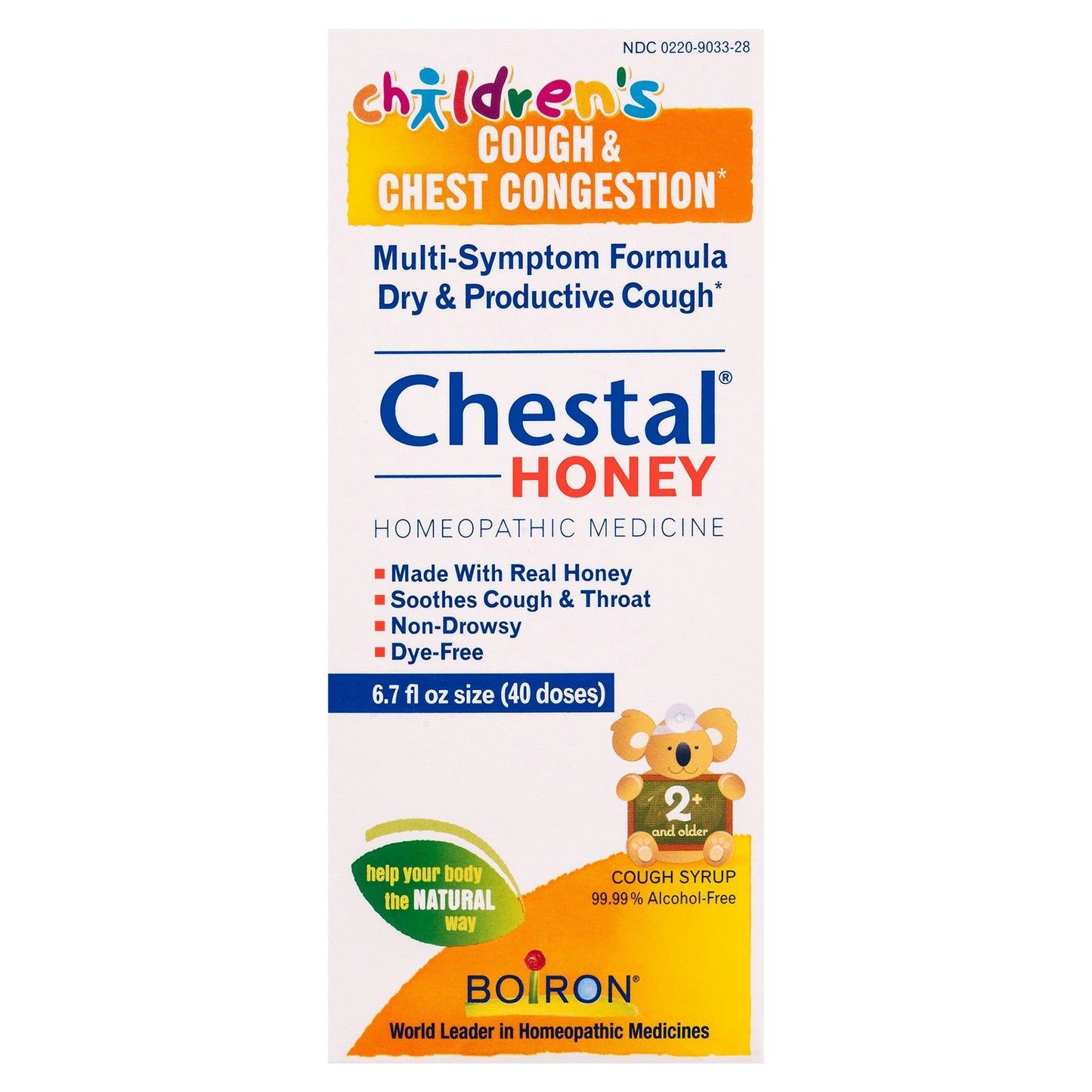 Boiron Chestal Child Honey 6.7 Oz (Pack of 6)