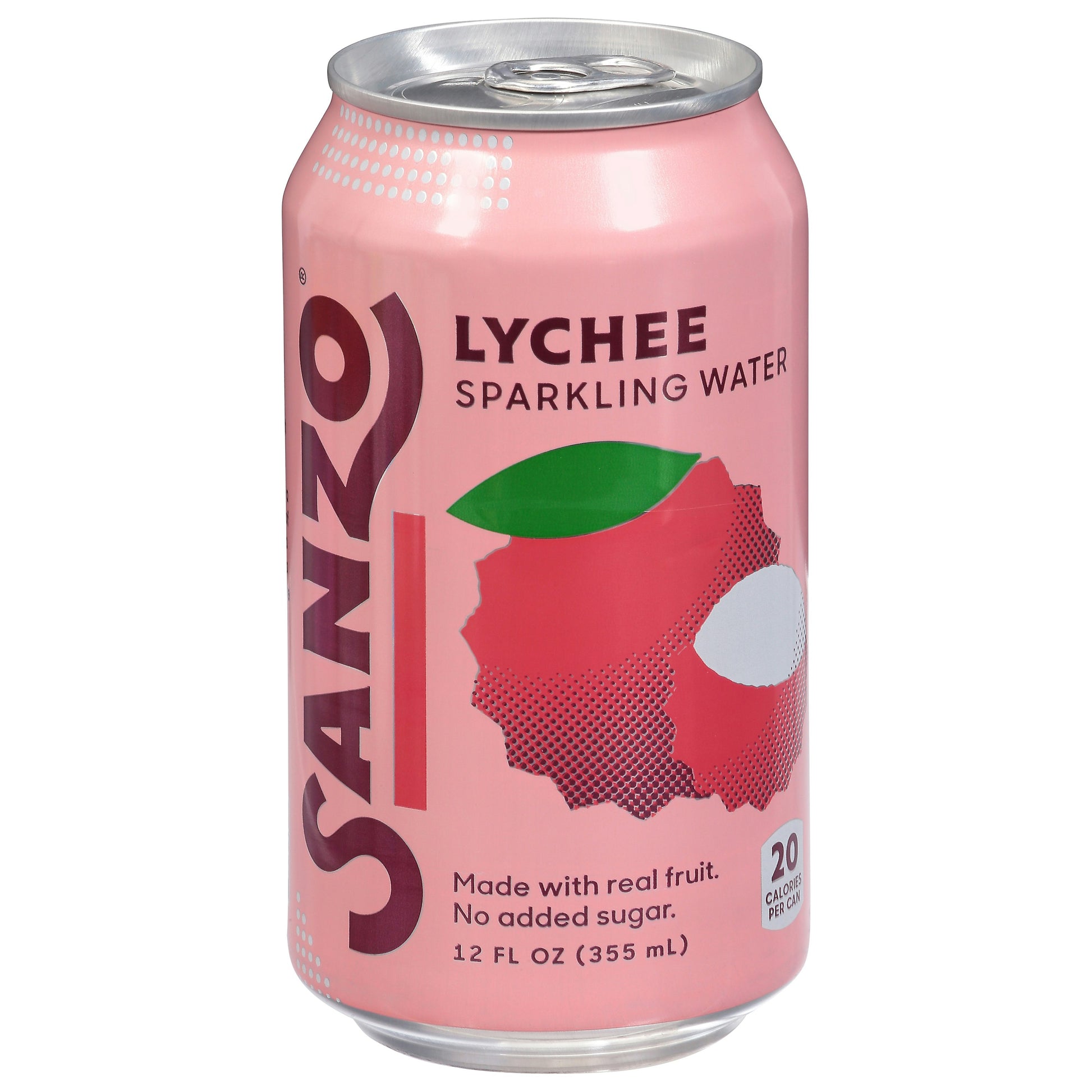 Sanzo Water Sparkling Lychee 12 Fl Oz (Pack of 12)