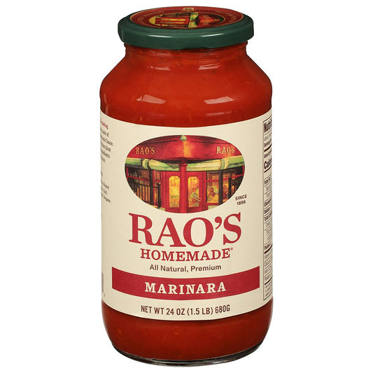 Raos Sauce Marinara Home made 24 oz (Pack of 6)