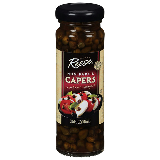 Reese Caper Nonpareil Balsamic 3.5 Oz (Pack of 12)