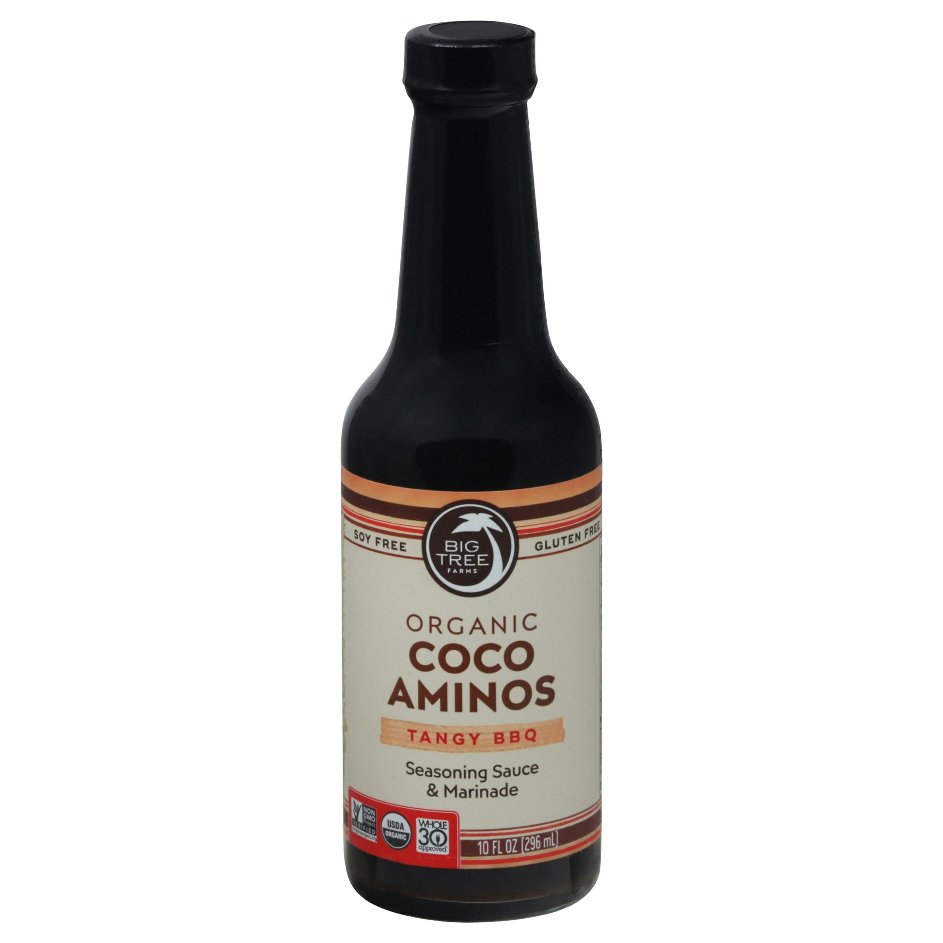 Big Tree Farms Aminos Coco Tangy BBQ 10 Fl oz (Pack of 6)