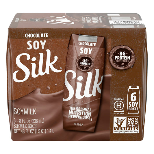 Silk Soymilk  Chocolate 48 Fo Pack of 3