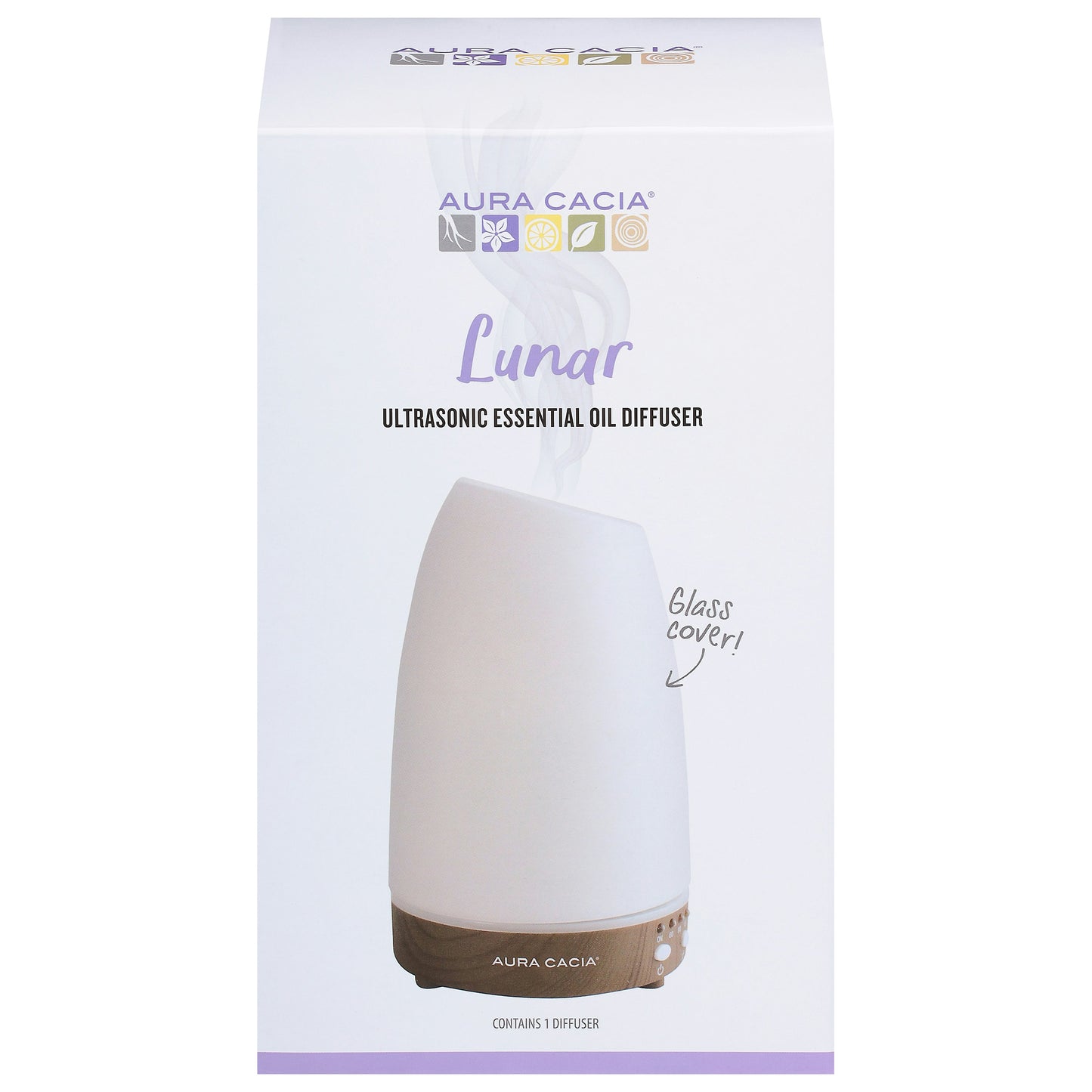 Aura Cacia Diffuser Ultrasonic Lunar 1 count