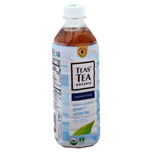 Teas Tea Tea Green White Organic 16.9 FO (Pack of 12)