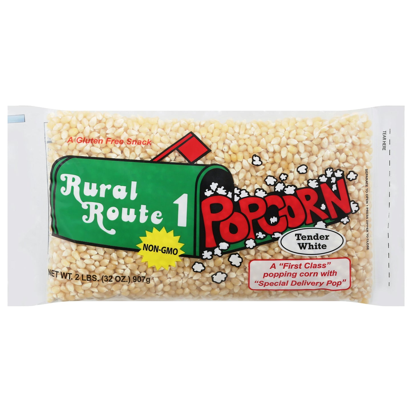 Rural Route White Popcorn Kernel 2 lb (Pack of 12)