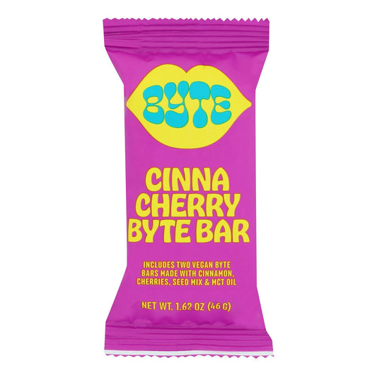 Byte Bars Bar Cinnamon Cherry 1.62 Oz (Pack Of 12)