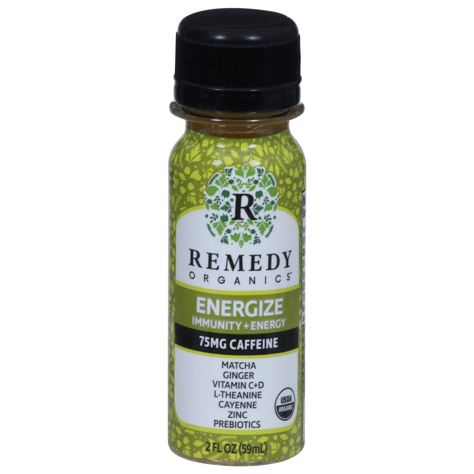 Remedy Shot Energize Me Shot Juice - 2 Fl. oz (Pack of 12)