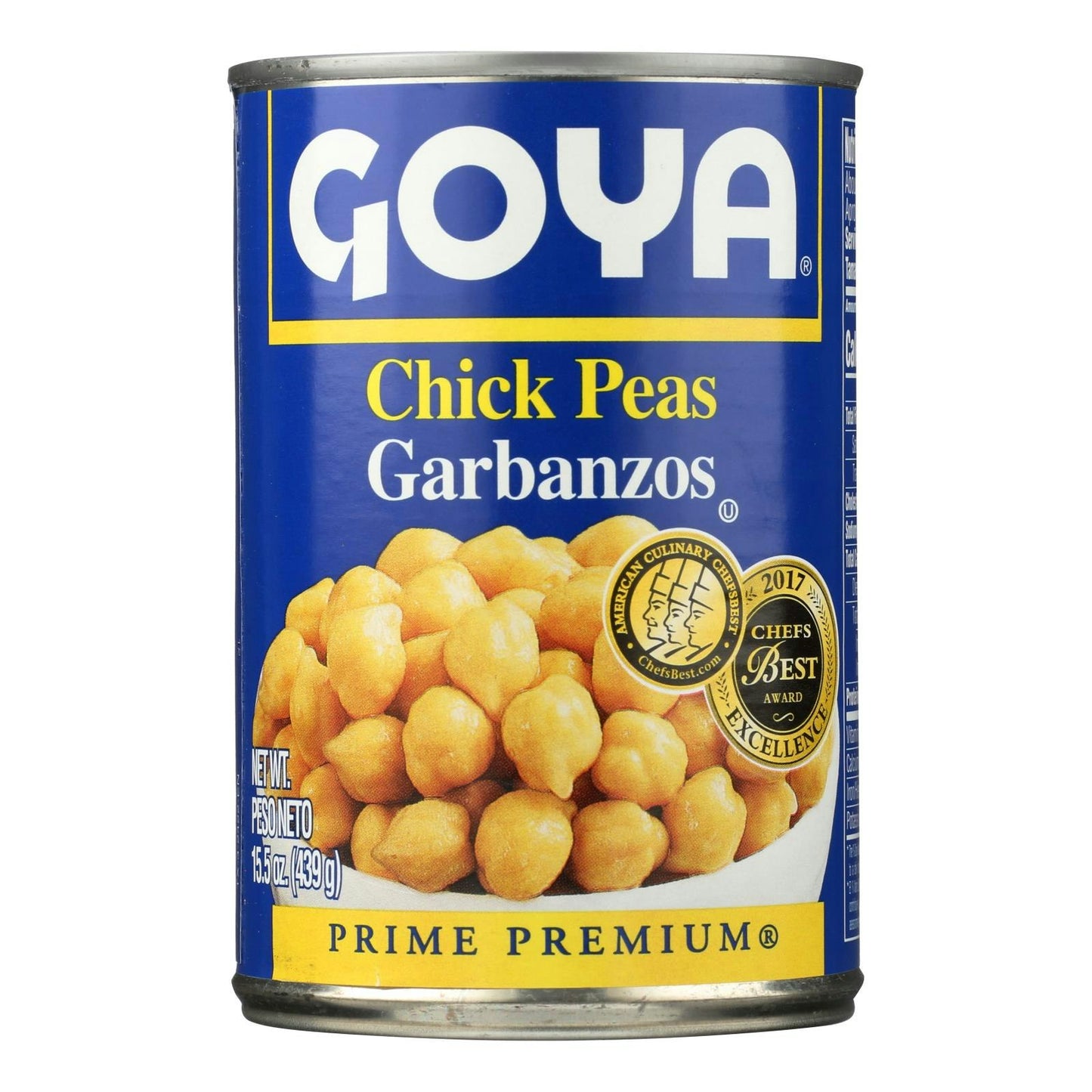 Goya - Chickpeas 15.5 oz (Pack of 24)