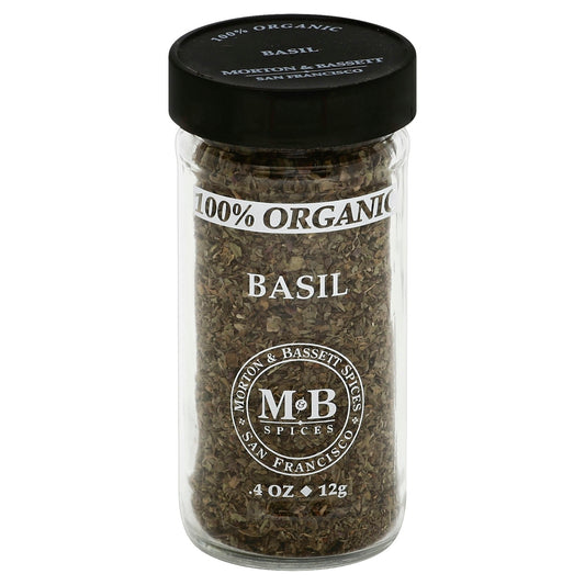 Morton & Bassett Spice Basil Organic 0.8 Oz Pack of 3