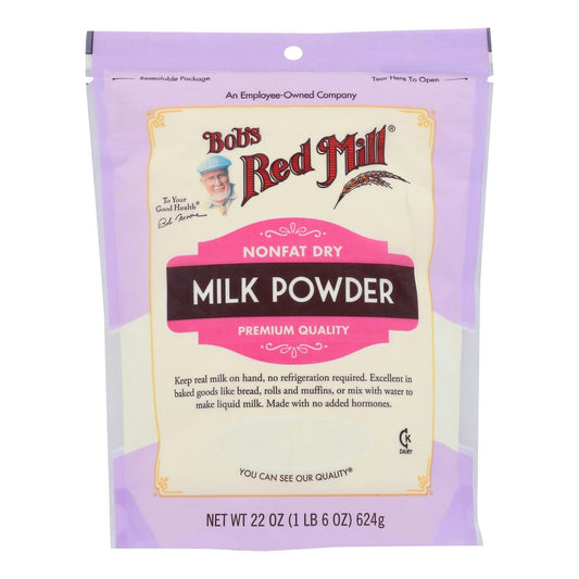 Bob's Red Mill Nonfat Dry Milk Powder - 22 oz (Pack of 4)