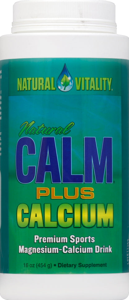 Natural Vitality Vitamin Calm + Calcium 16 Oz