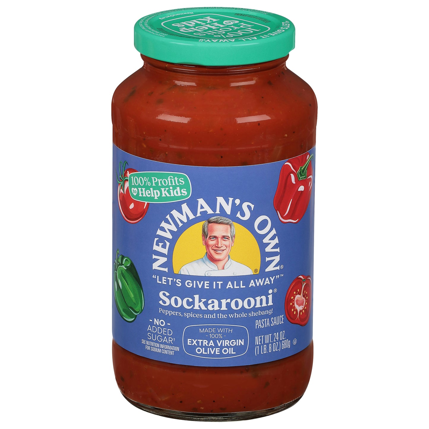 Newmans Own Sauce Sockarooni 24 oz (Pack of 8)