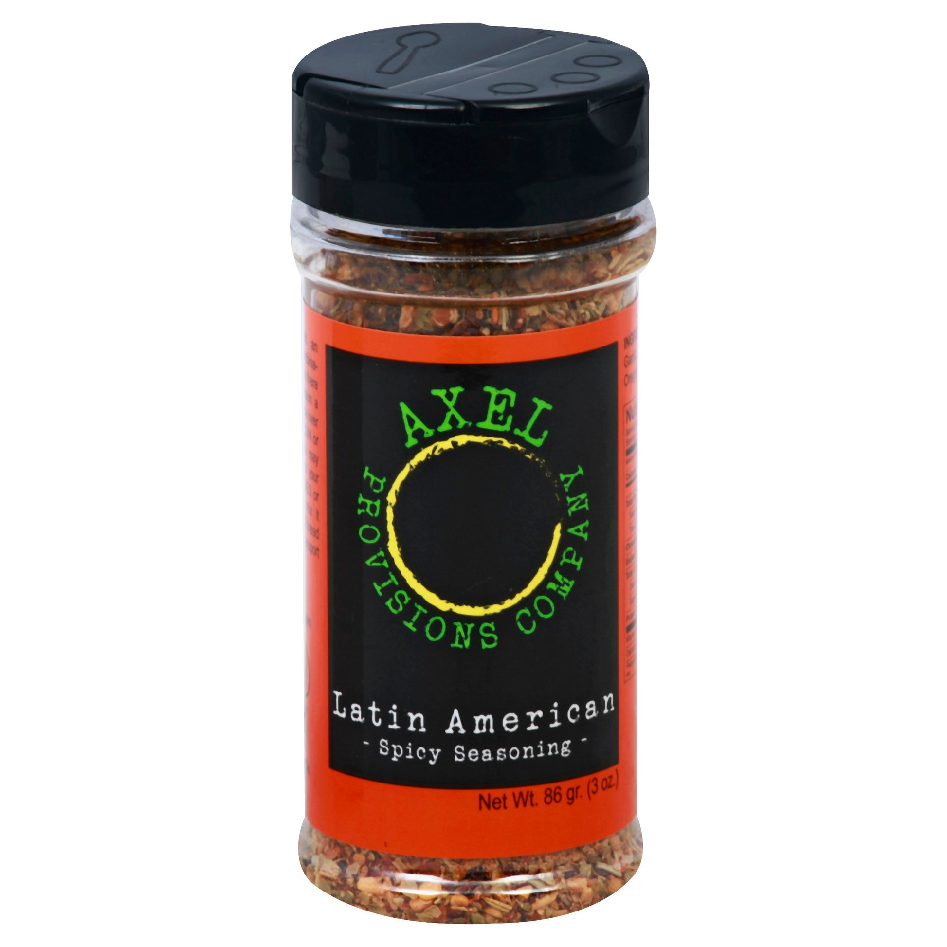 Axel Provisions Seasoning Latin American Spice 3 Oz Pack of 6