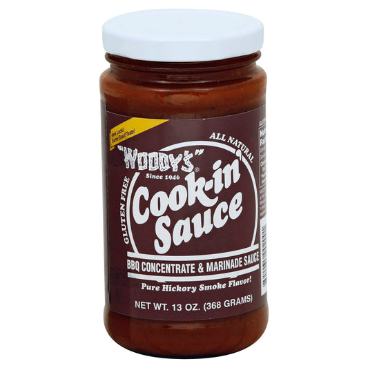 Woodys Sauce Cook-In 13 oz (Pack of 6)