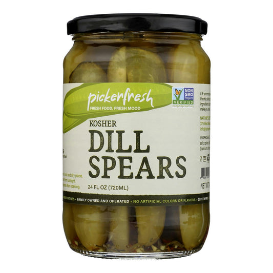 Pickerfresh - Dill Kosher Spears-24 OZ (Pack of 6)