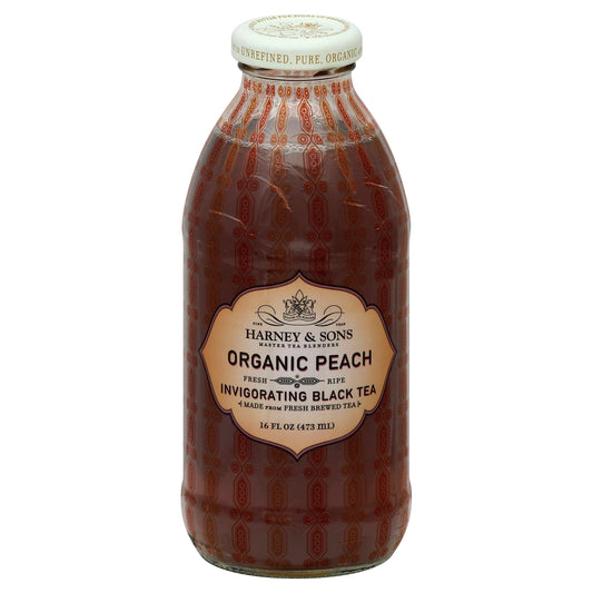 Harney & Sons Tea Peach Organic 16 Oz (Pack of 12)