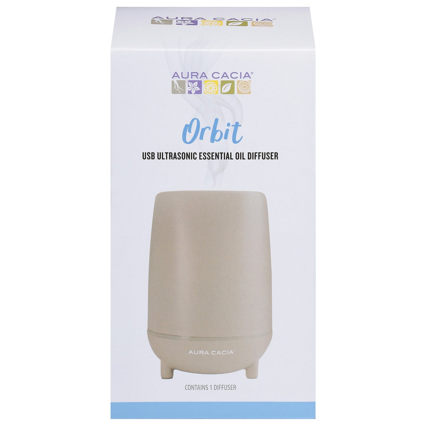 Aura Cacia Diffuser Ultrasonic Orbit 1 count