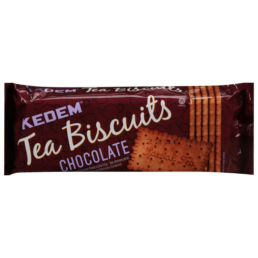 Kedem Tea Biscuit Chocolate 4.2 Oz Pack of 24